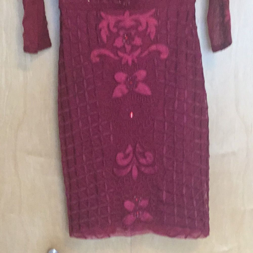 Sue Wong Womens N5378 Embroidered Holiday … - Picture 4 of 11